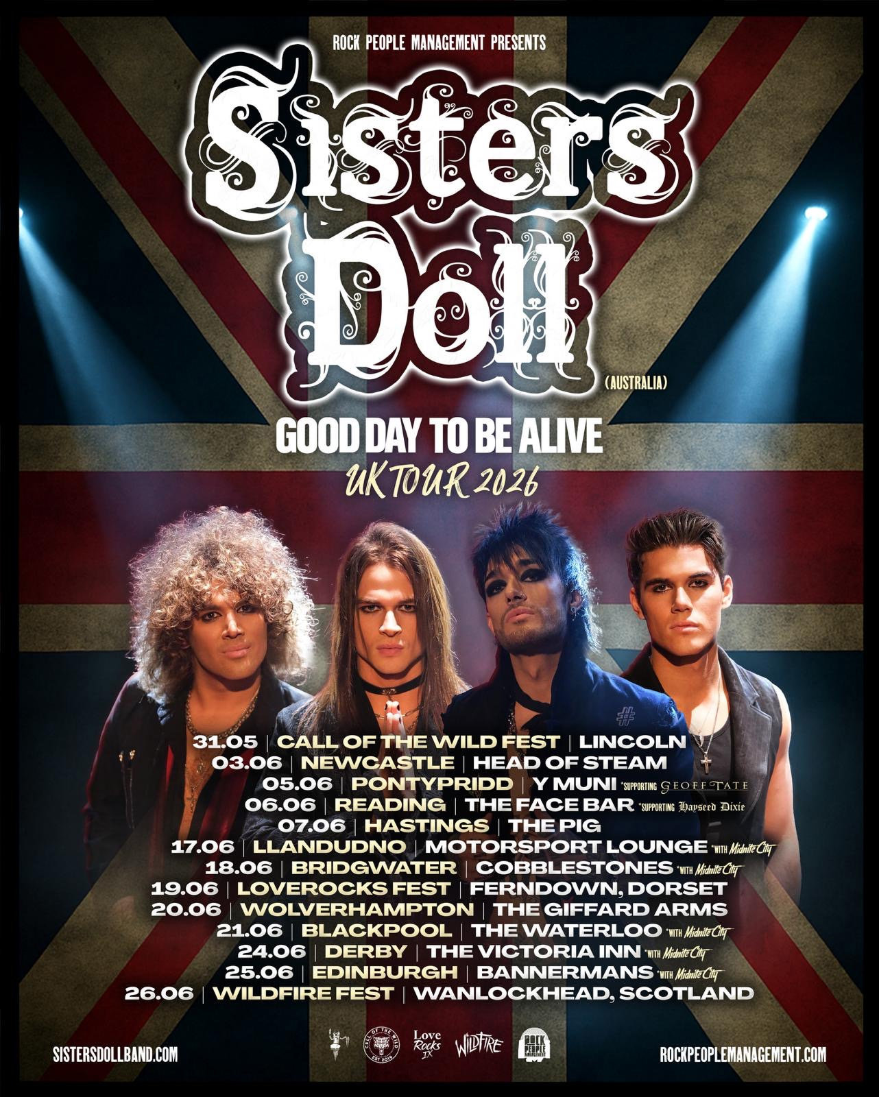 SISTERS DOLL - NEW SINGLE & UK TOUR!